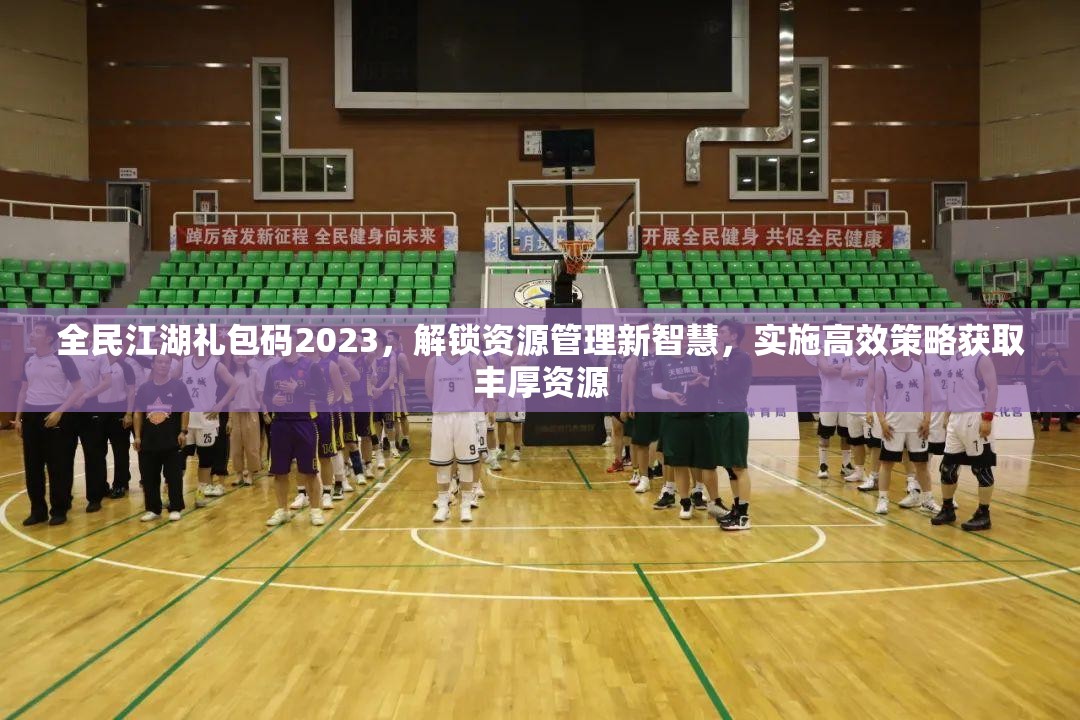 全民江湖禮包碼2023，解鎖資源管理新智慧，實施高效策略獲取豐厚資源