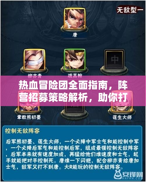 熱血冒險團(tuán)全面指南，陣營招募策略解析，助你打造無敵最強(qiáng)陣容！