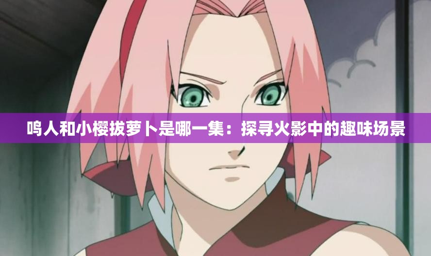 鳴人和小櫻拔蘿卜是哪一集：探尋火影中的趣味場(chǎng)景