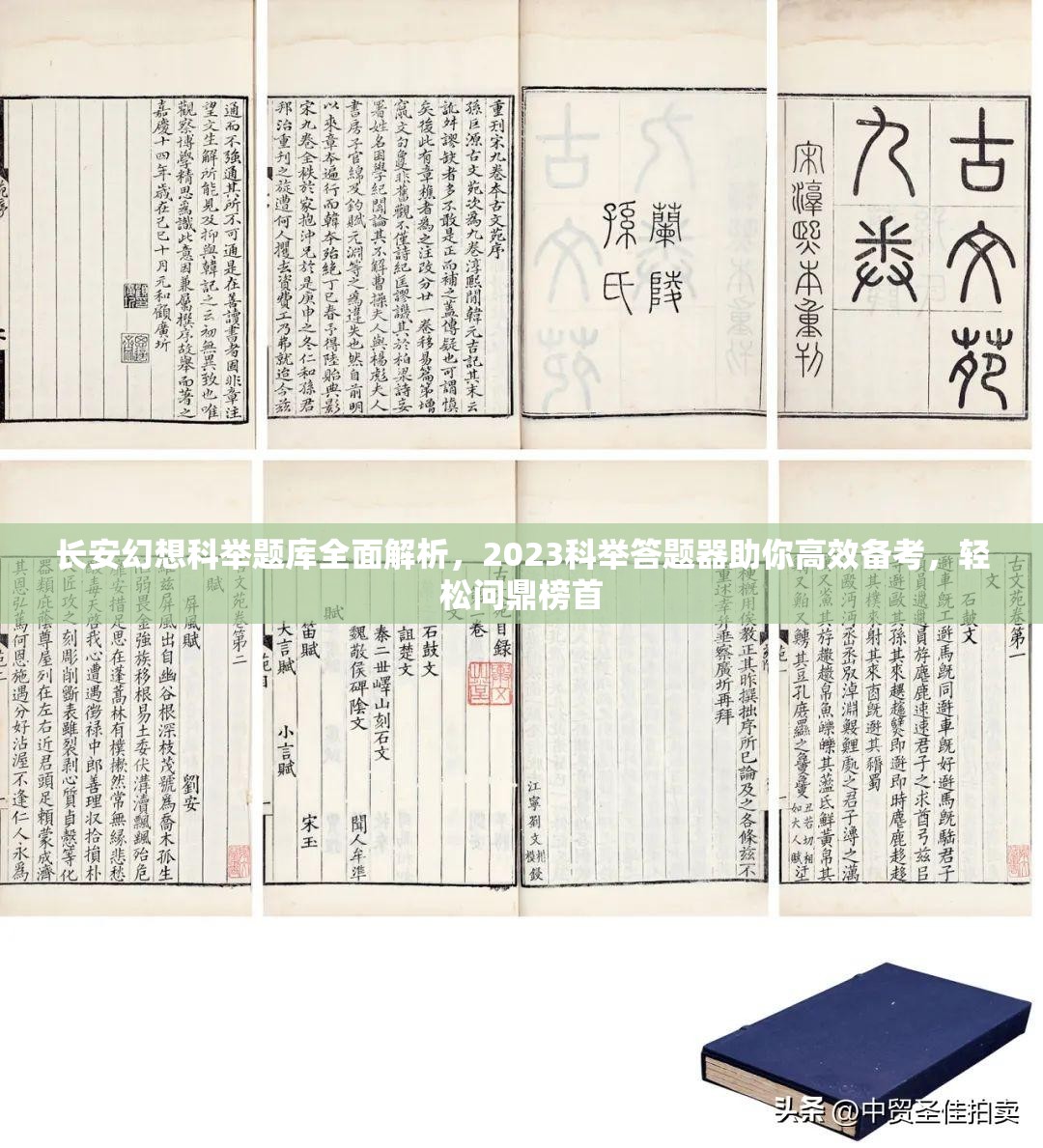 長安幻想科舉題庫全面解析，2023科舉答題器助你高效備考，輕松問鼎榜首