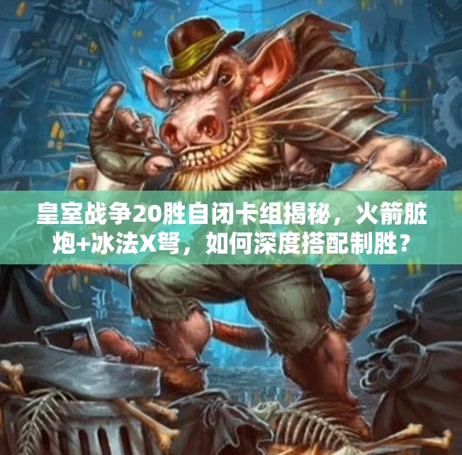 皇室戰(zhàn)爭(zhēng)20勝自閉卡組揭秘，火箭臟炮+冰法X弩，如何深度搭配制勝？