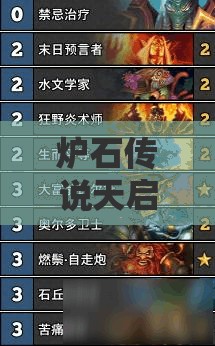 爐石傳說天啟騎士如何高效斬殺？大富翁奶騎攻略揭秘！