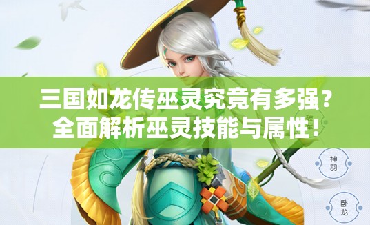 三國(guó)如龍傳巫靈究竟有多強(qiáng)？全面解析巫靈技能與屬性！