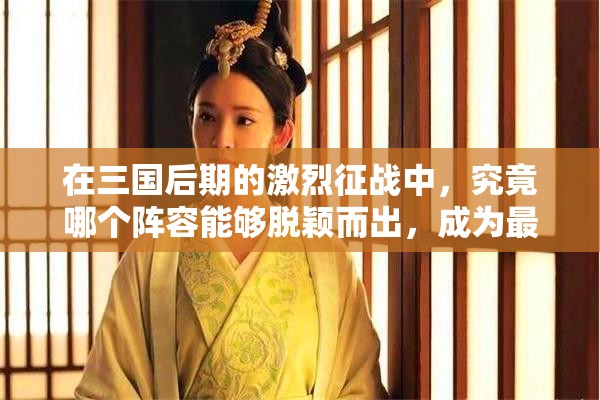 在三國(guó)后期的激烈征戰(zhàn)中，究竟哪個(gè)陣容能夠脫穎而出，成為最強(qiáng)大的勢(shì)力？