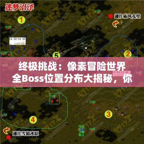 終極挑戰(zhàn)：像素冒險(xiǎn)世界全Boss位置分布大揭秘，你敢來(lái)挑戰(zhàn)嗎？