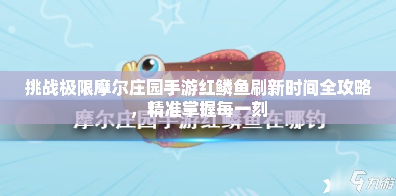 挑戰(zhàn)極限摩爾莊園手游紅鱗魚刷新時間全攻略，精準掌握每一刻