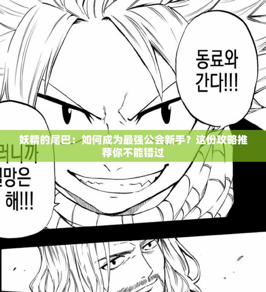 妖精的尾巴：如何成為最強公會新手？這份攻略推薦你不能錯過