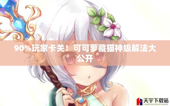 90%玩家卡關(guān)！可可蘿藏貓神級解法大公開